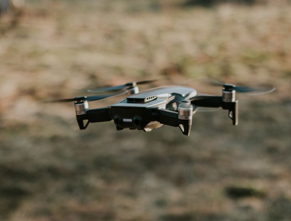 Drone Flying In The Sky LCQ48PR 1 2